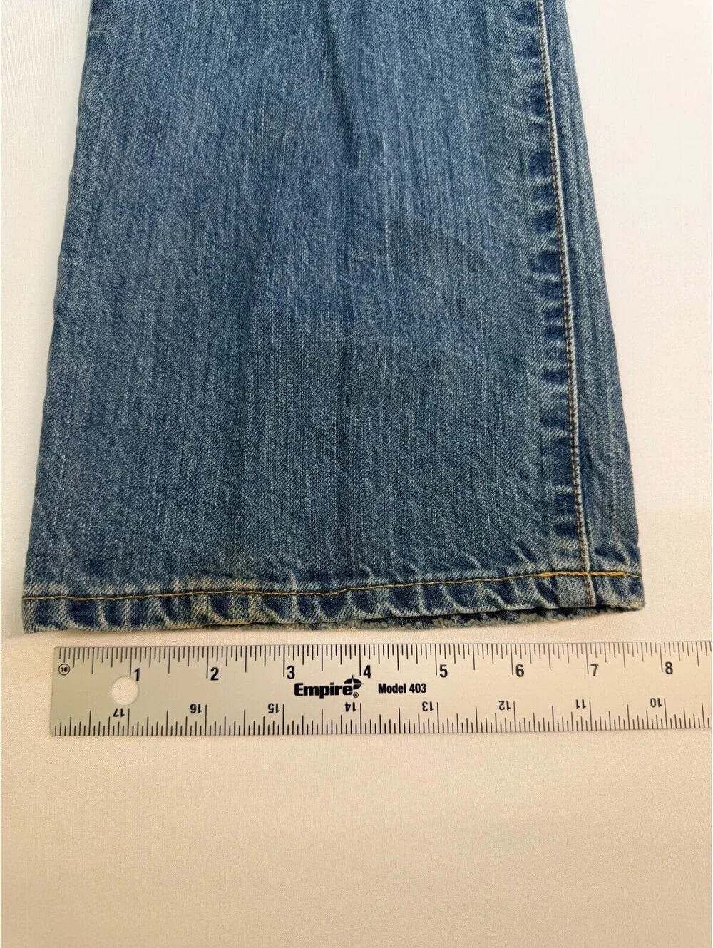 Polo Ralph Lauren Men's Jeans Hampton Relaxed Straight Mid Rise Size 34 Blue